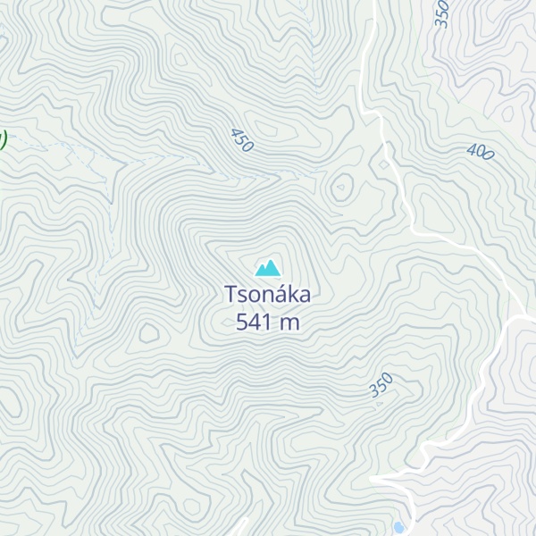 Map of Tsonáka