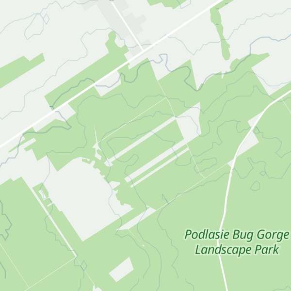 Map of Łysa Góra