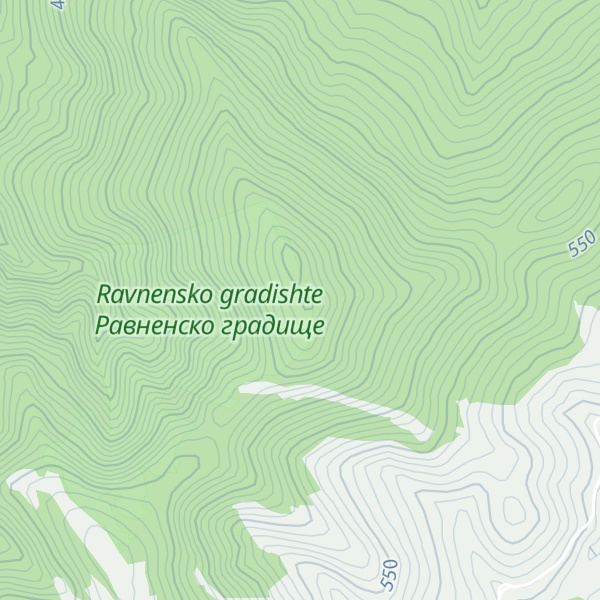 Map of Zdravchev Vrah