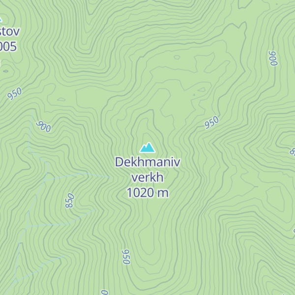 Map of Dekhmaniv verkh