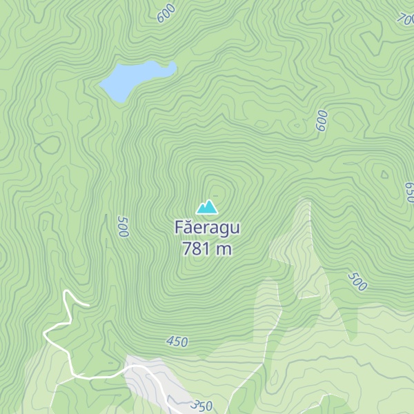 Map of Făeragu