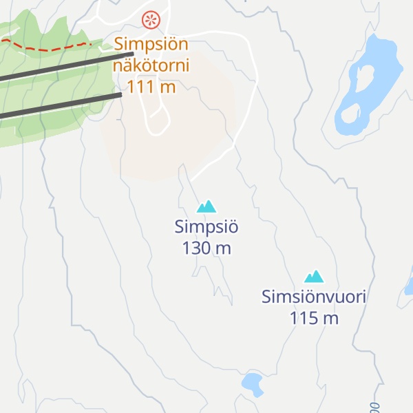 Map of Simpsiö