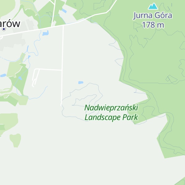 Map of Góra Horodyska