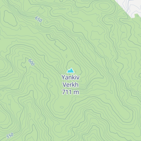 Map of Yankiv Verkh