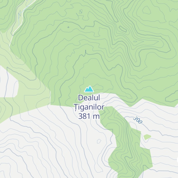 Map of Dealul Țiganilor