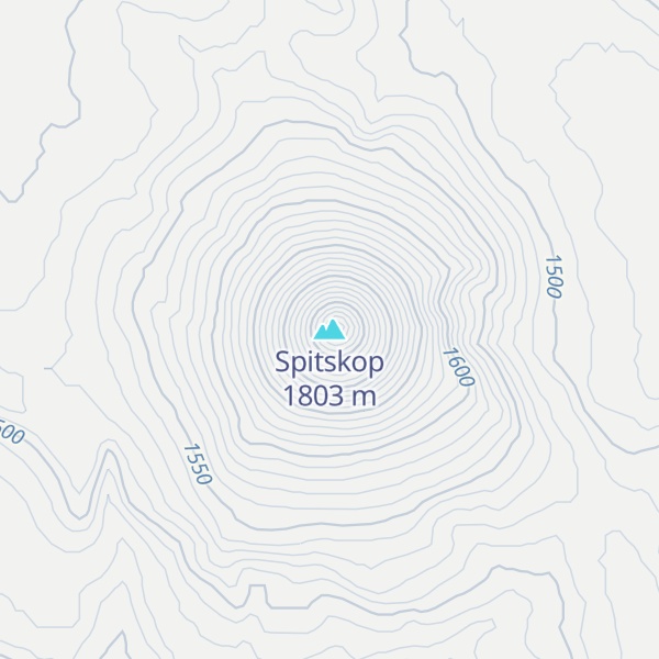 Map of Spitskop