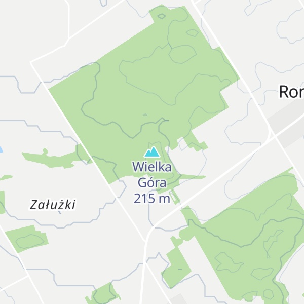 Map of Wielka Góra