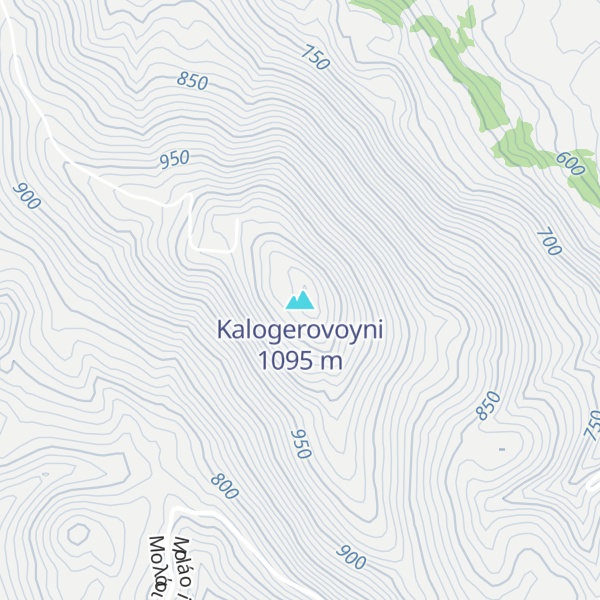 Map of Kalogerovoyni