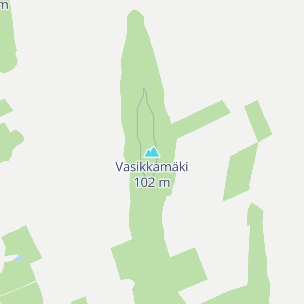 Map of Vasikkamäki