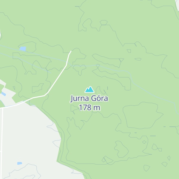 Map of Jurna Góra