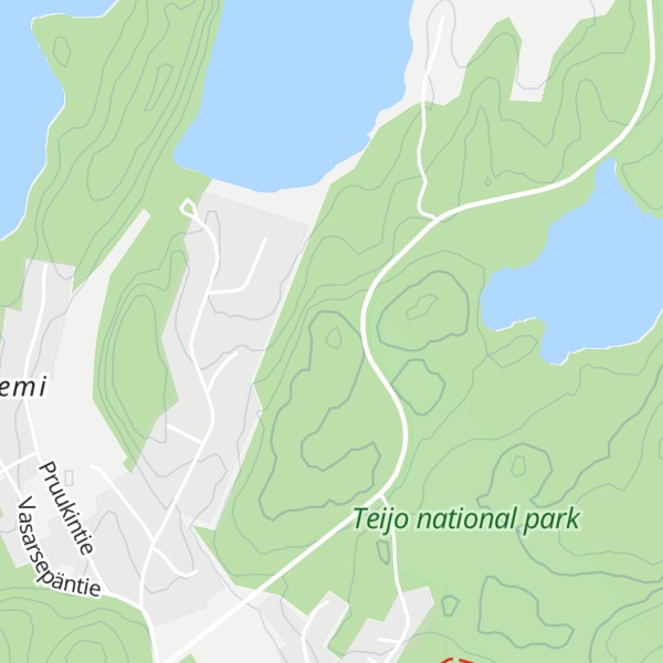 Map of Kaapinmäki