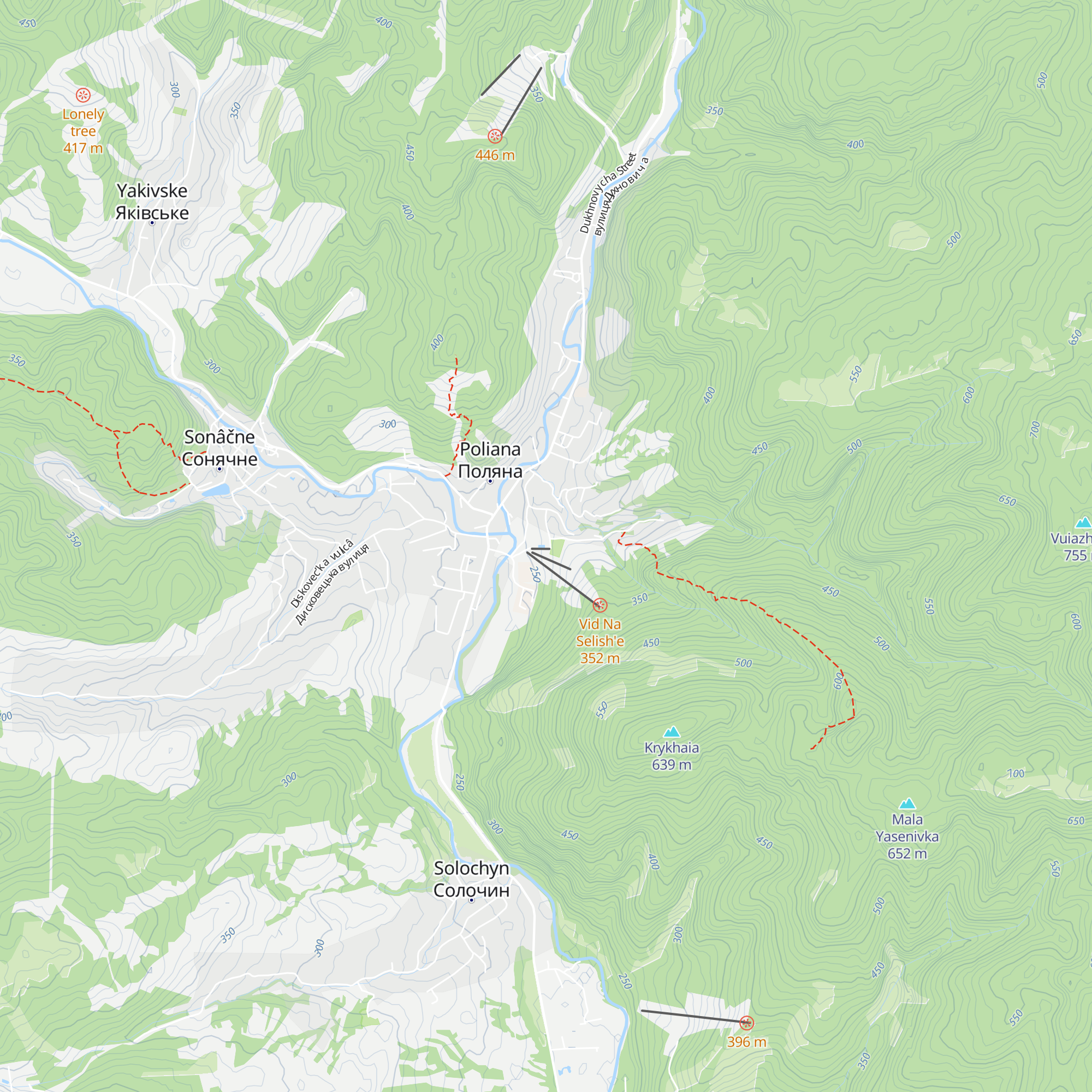 Gotel Katerina-korpus Nad Ozerami map