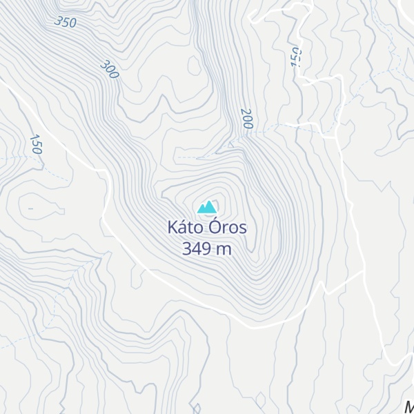 Map of Káto Óros