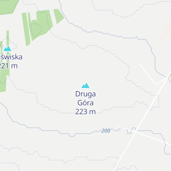 Map of Druga Góra
