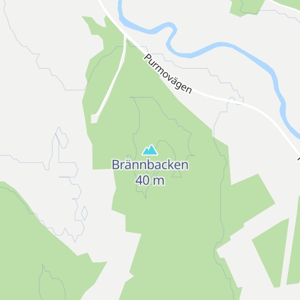 Map of Brännbacken