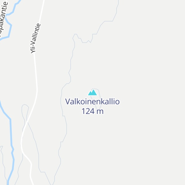 Map of Valkoinenkallio