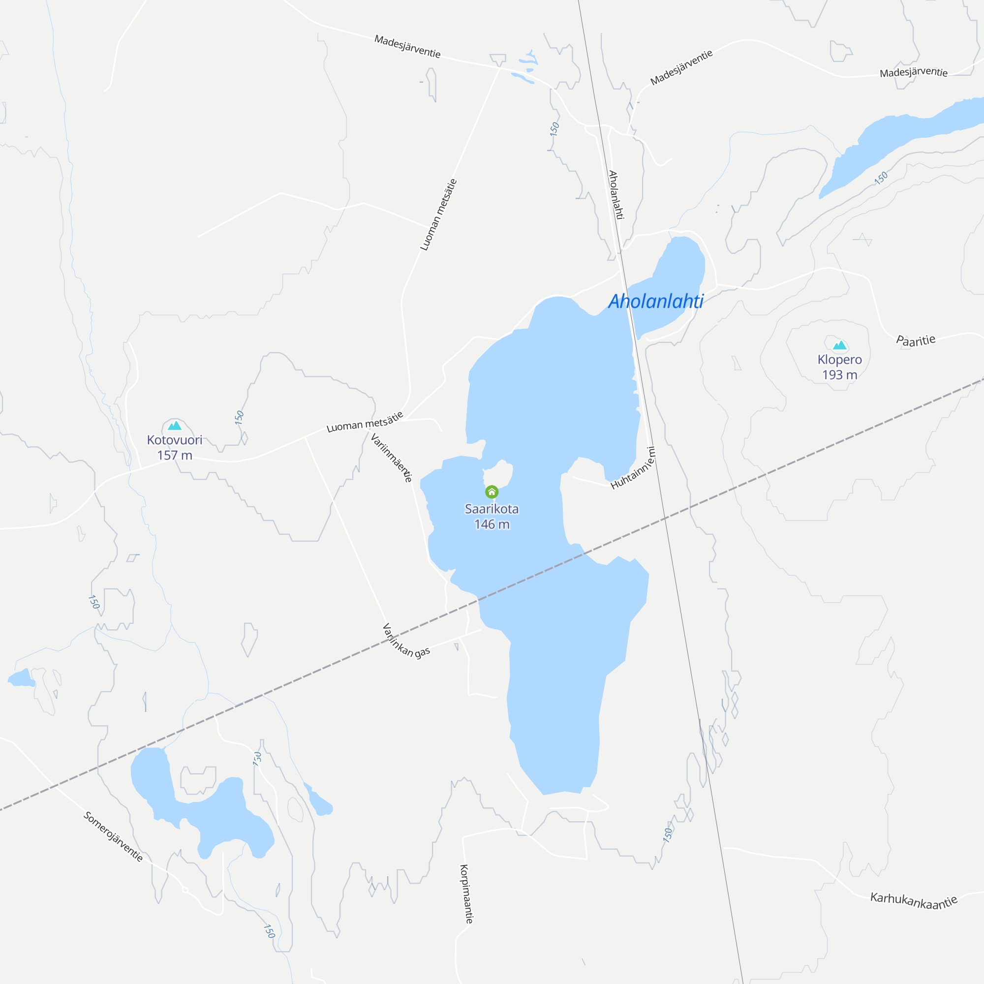 Saarikota map