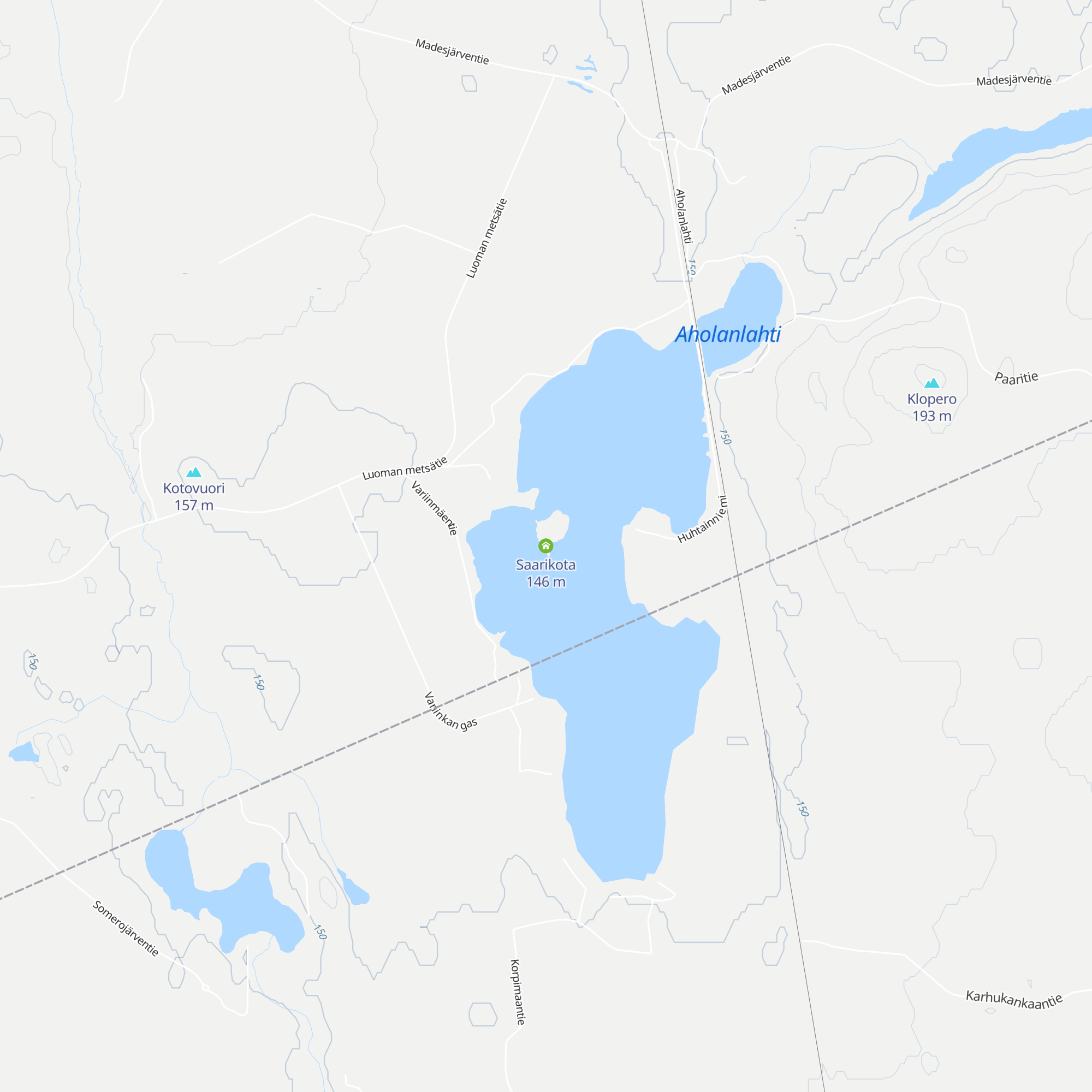 Saarikota map