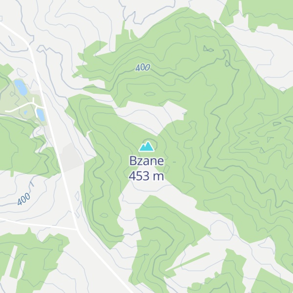 Map of Bzane