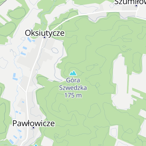 Map of Góra Szwedzka