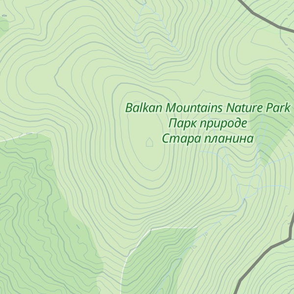 Map of Crni vrh