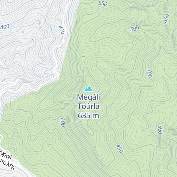 Map of Megáli Toúrla