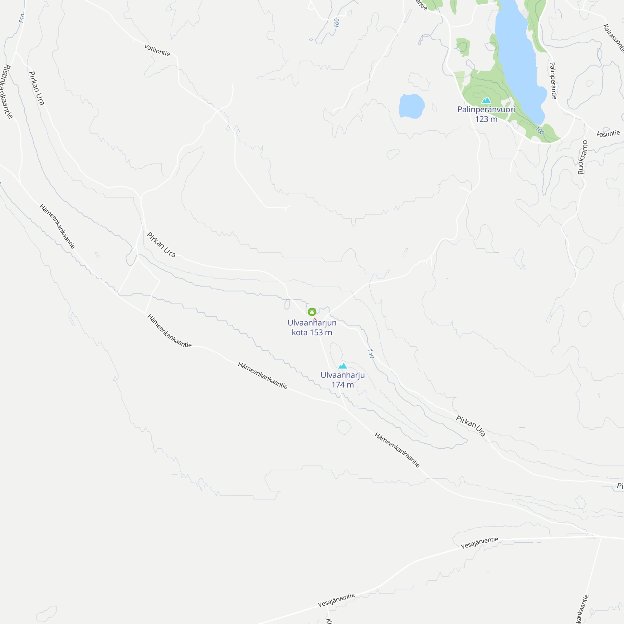 Ulvaanharjun kota map