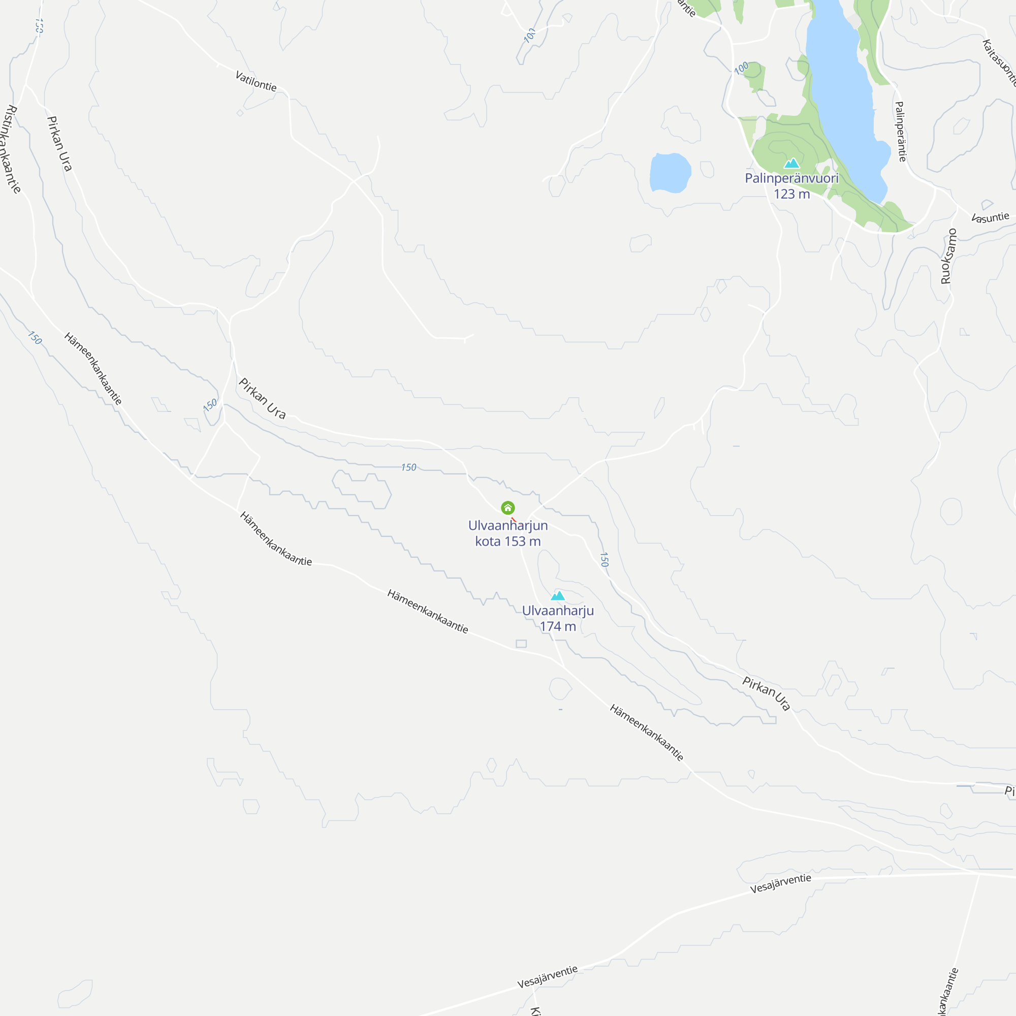 Ulvaanharjun kota map