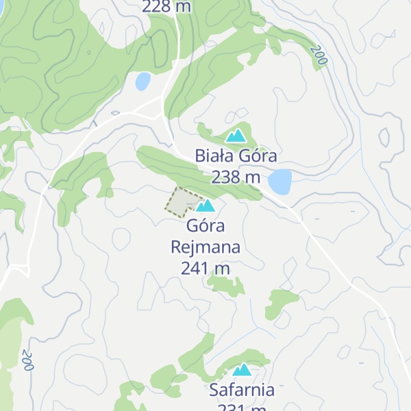 Map of Góra Rejmana