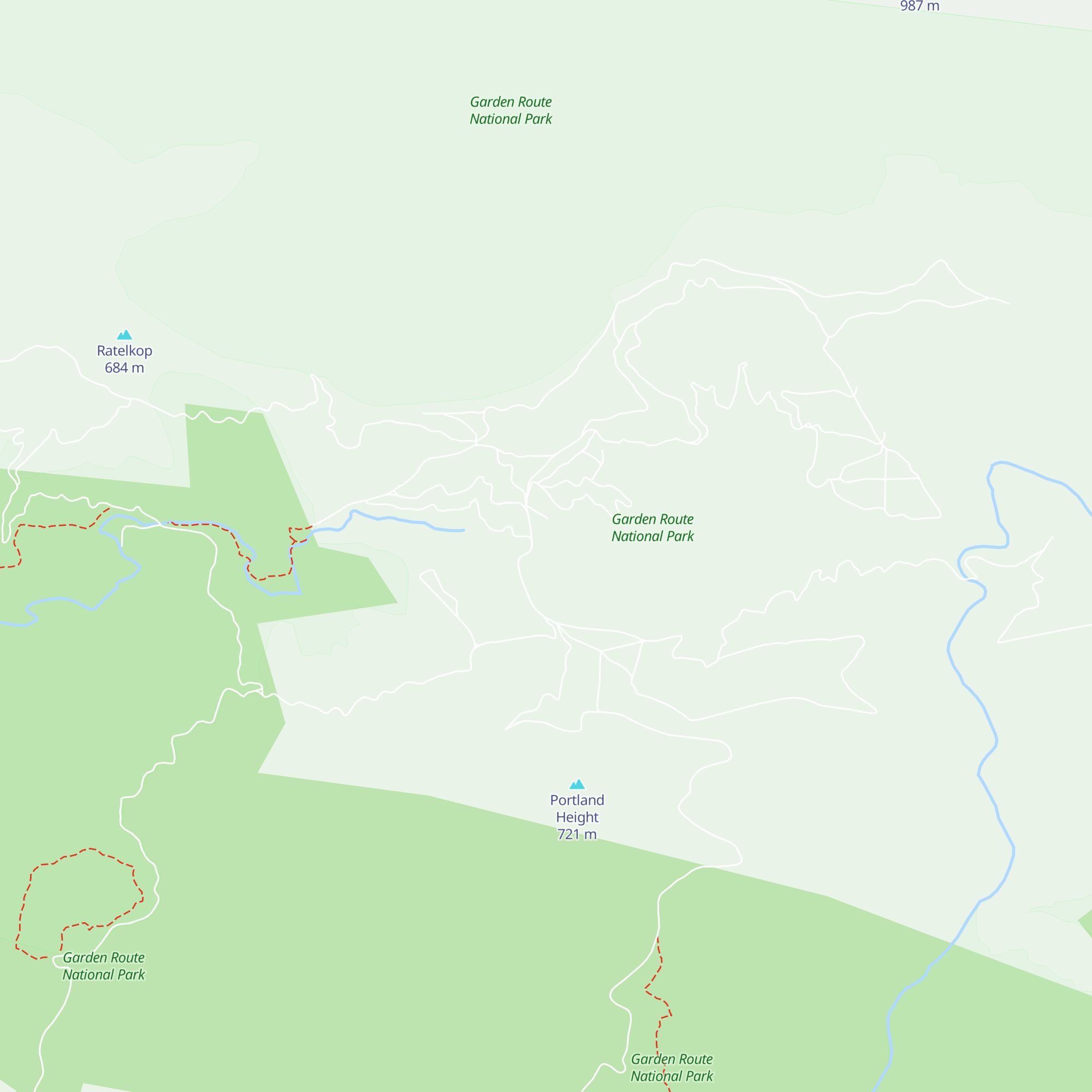 Millwood Hut map