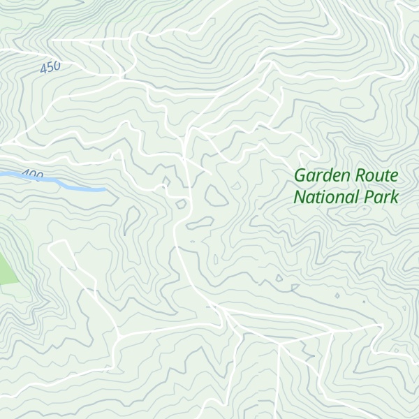 Map of Millwood Hut