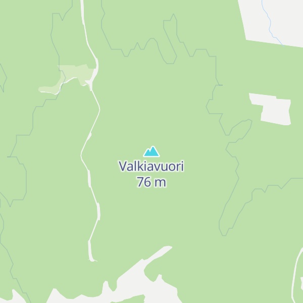 Map of Valkiavuori
