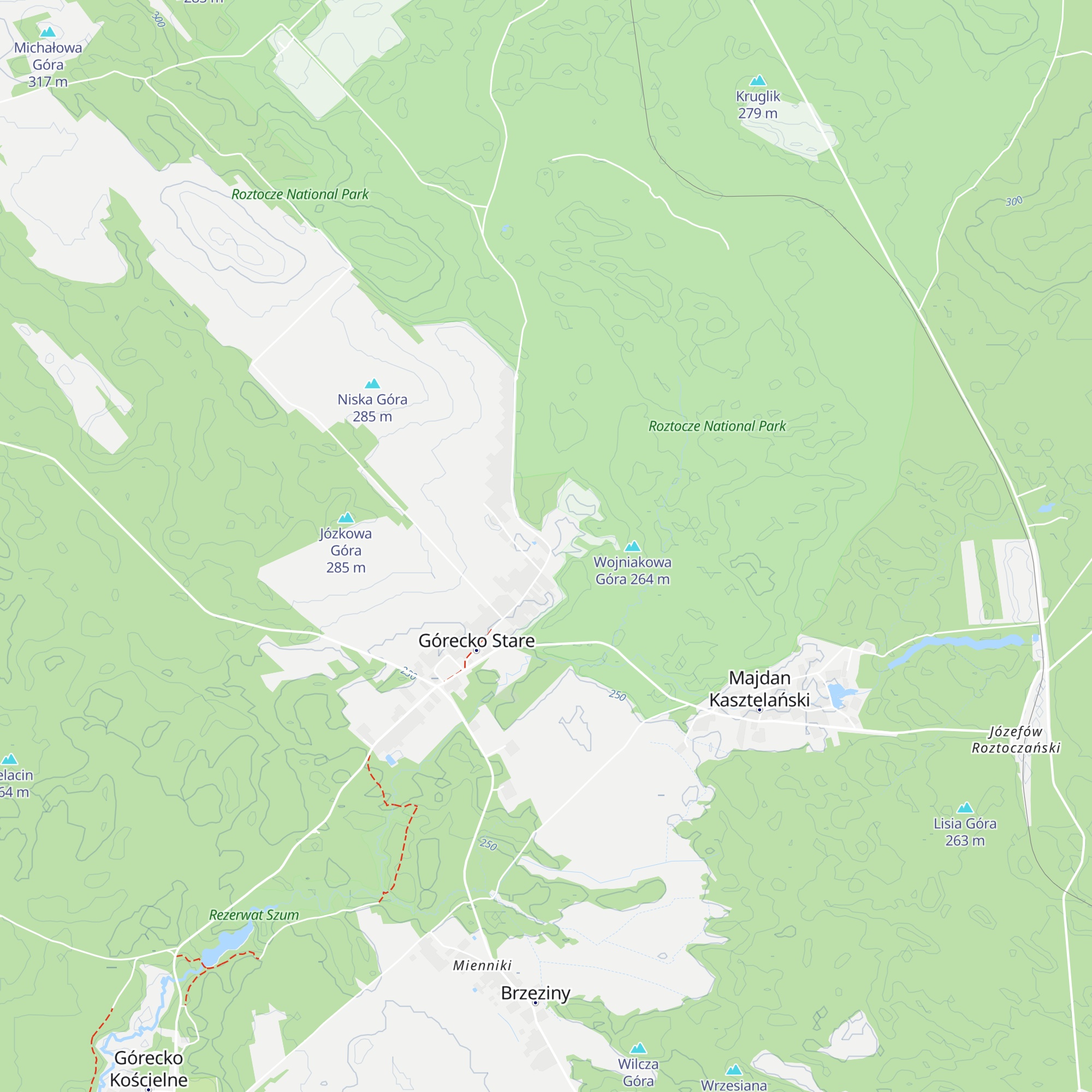 Schronisko Turystyczne przy Starej Szkole map