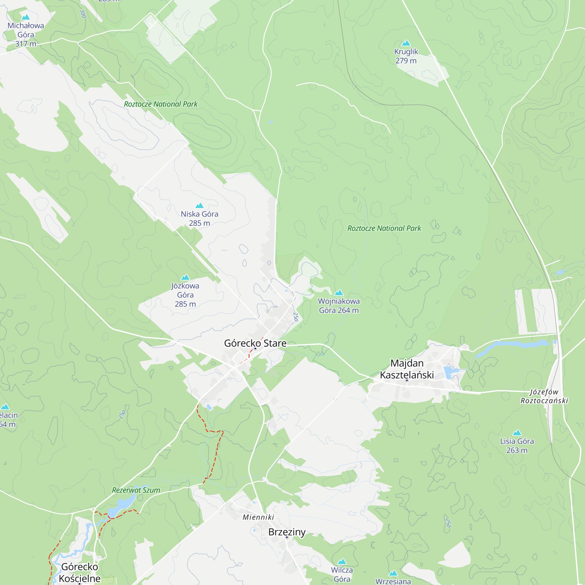 Schronisko Turystyczne przy Starej Szkole map