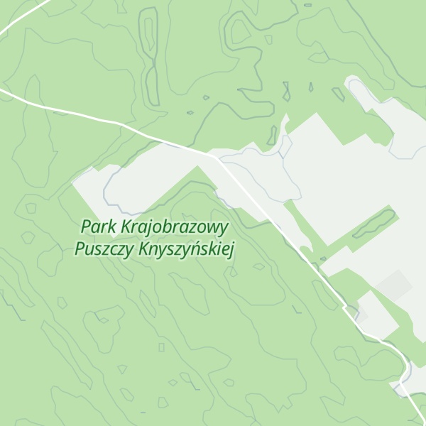 Map of Góry Ołodziejowe