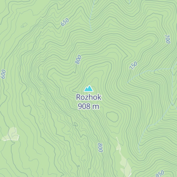 Map of Rozhok