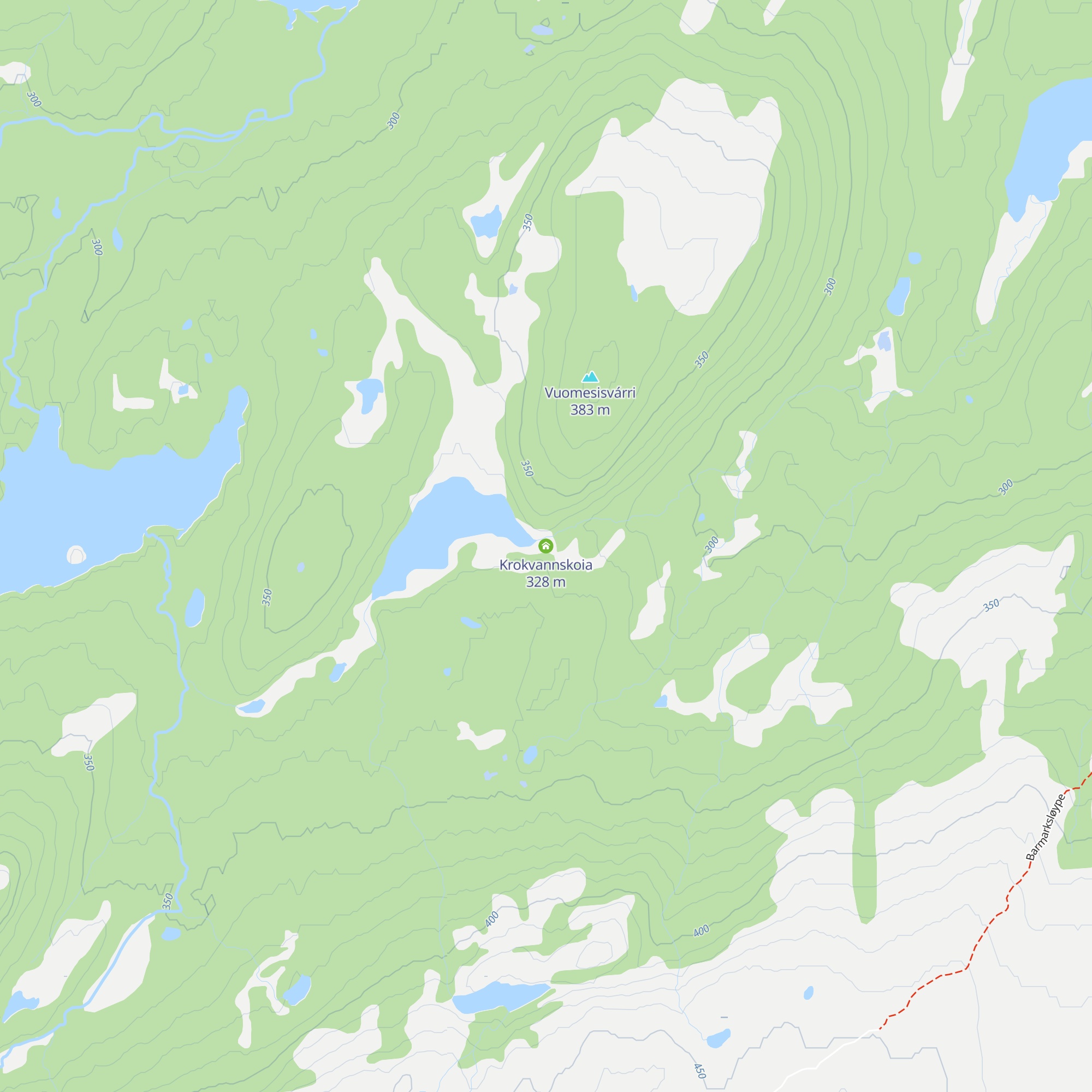 Krokvannskoia map