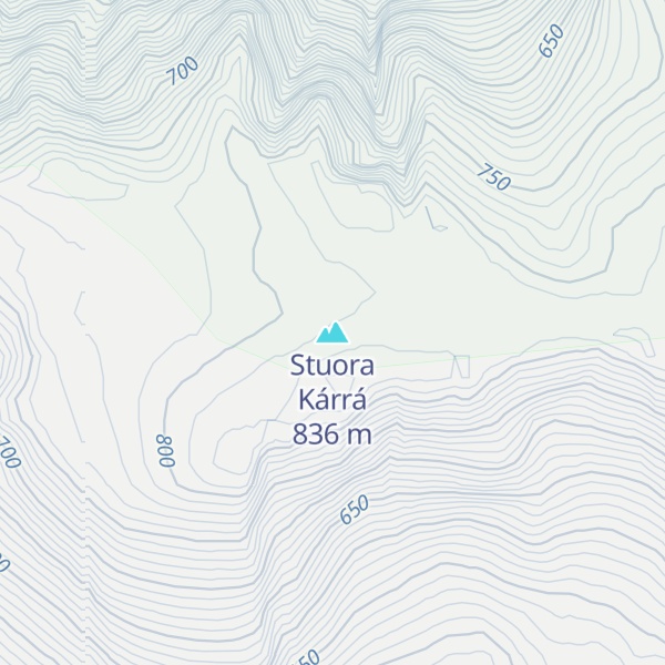Map of Stuora Kárrá
