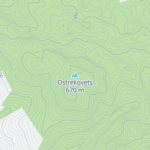 Map of Ostrekovets