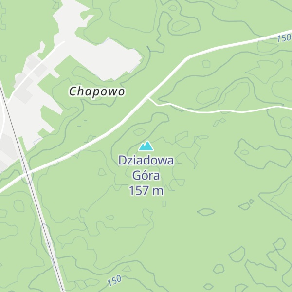 Map of Dziadowa Góra