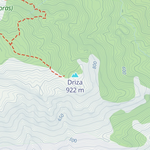 Map of Driza