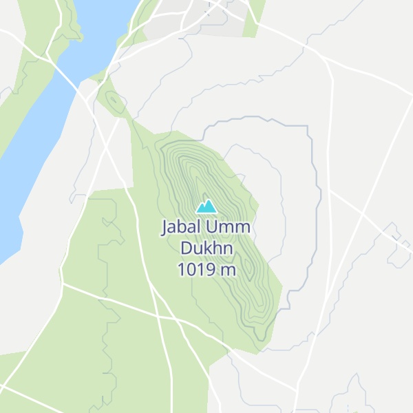 Map of Jabal Umm Dukhn