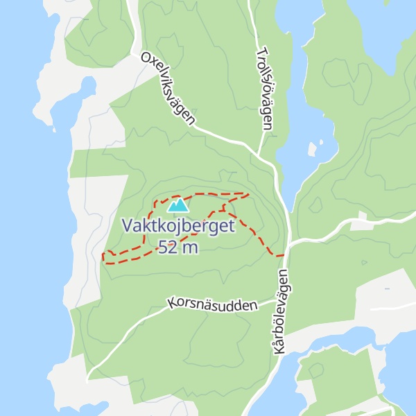 Map of Vaktkojan