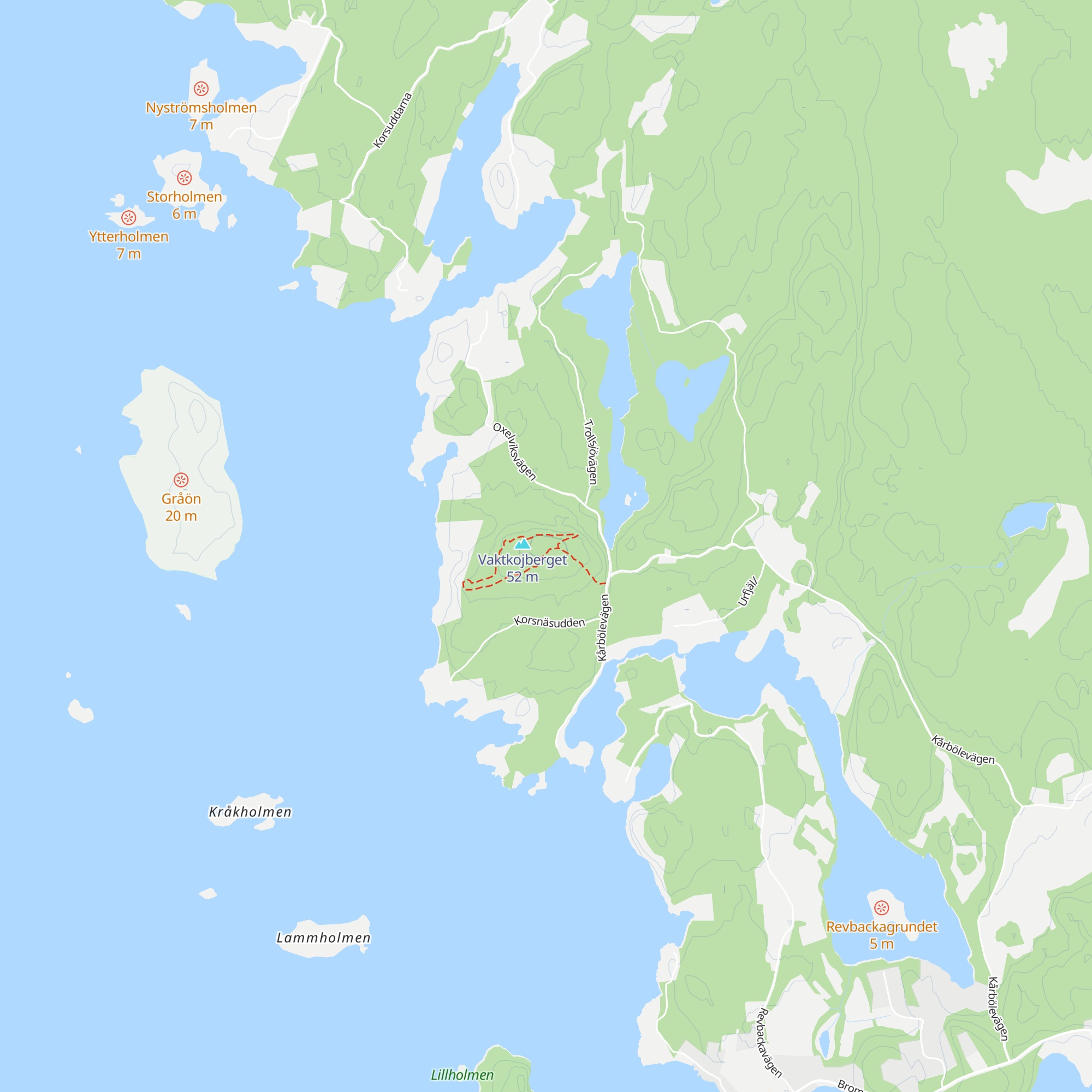 Vaktkojan map
