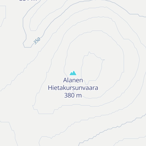 Map of Alanen Hietakursunvaara