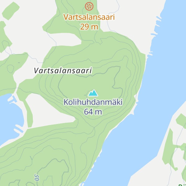 Map of Kolihuhdanmäki