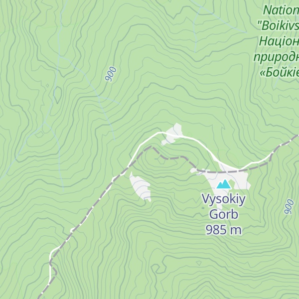 Map of Velykyi Menchyl