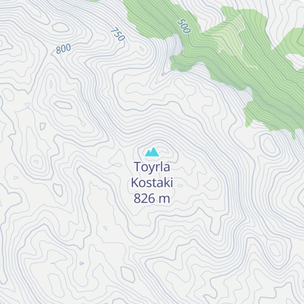 Map of Toyrla Kostaki