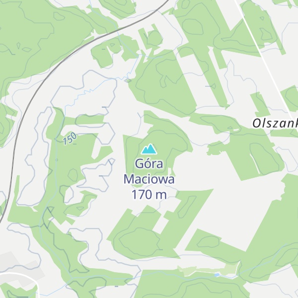 Map of Góra Maciowa