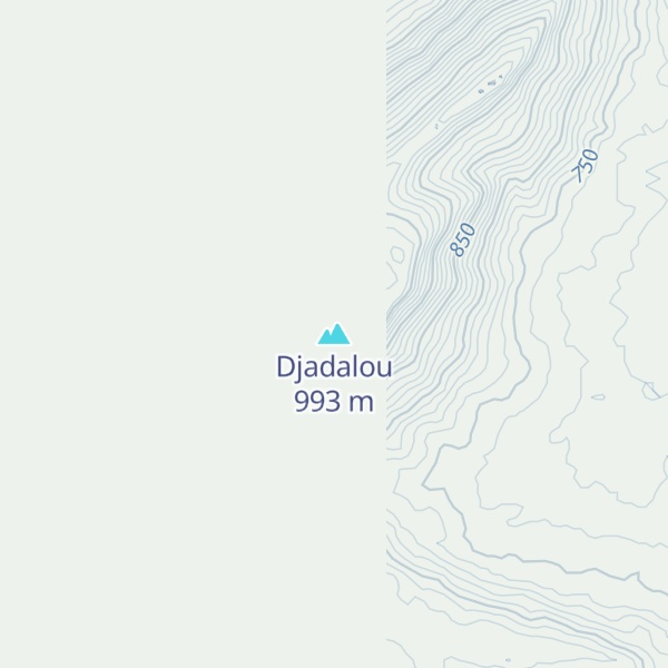 Map of Djadalou